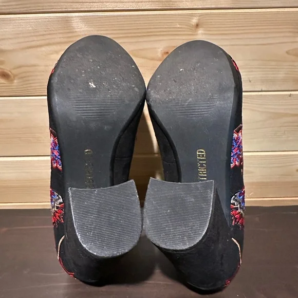 Restricted block heel pumps size 6 - Picture 5 of 7